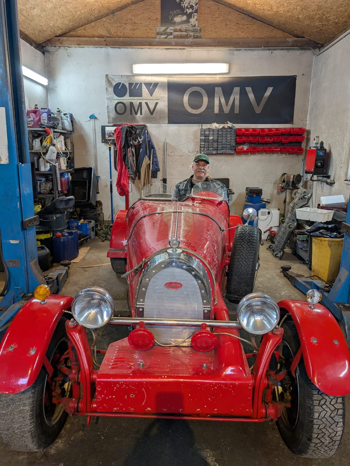 Erste Inspektion in der Werkstatt